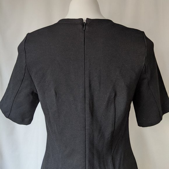 cabi ▪ black ponte classic claire sheath dress - Picture 8 of 14